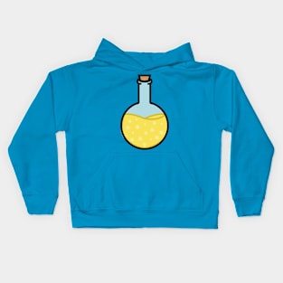 DIY Yellow Potions/Poisons for Tabletop Board Games (Style 3) Kids Hoodie